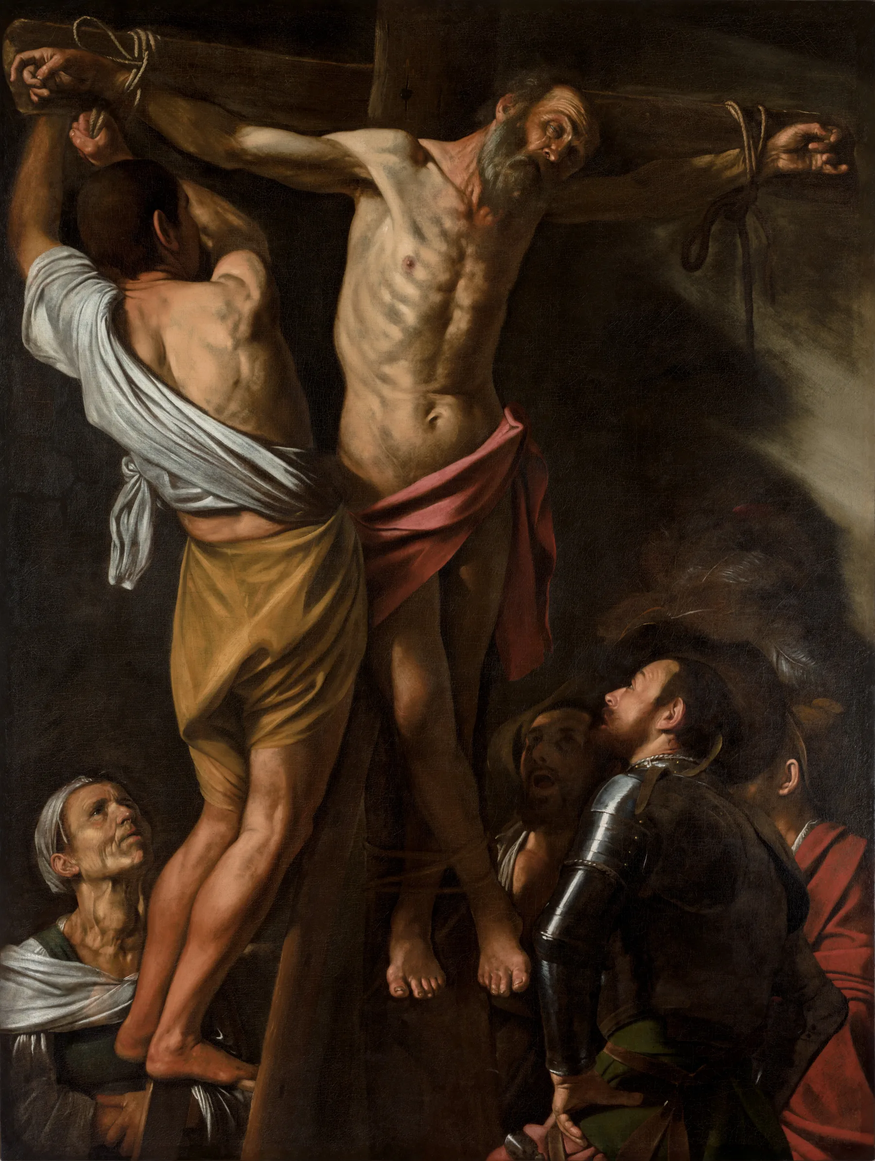 The Crucifixion of Saint Andrew by Caravaggio
